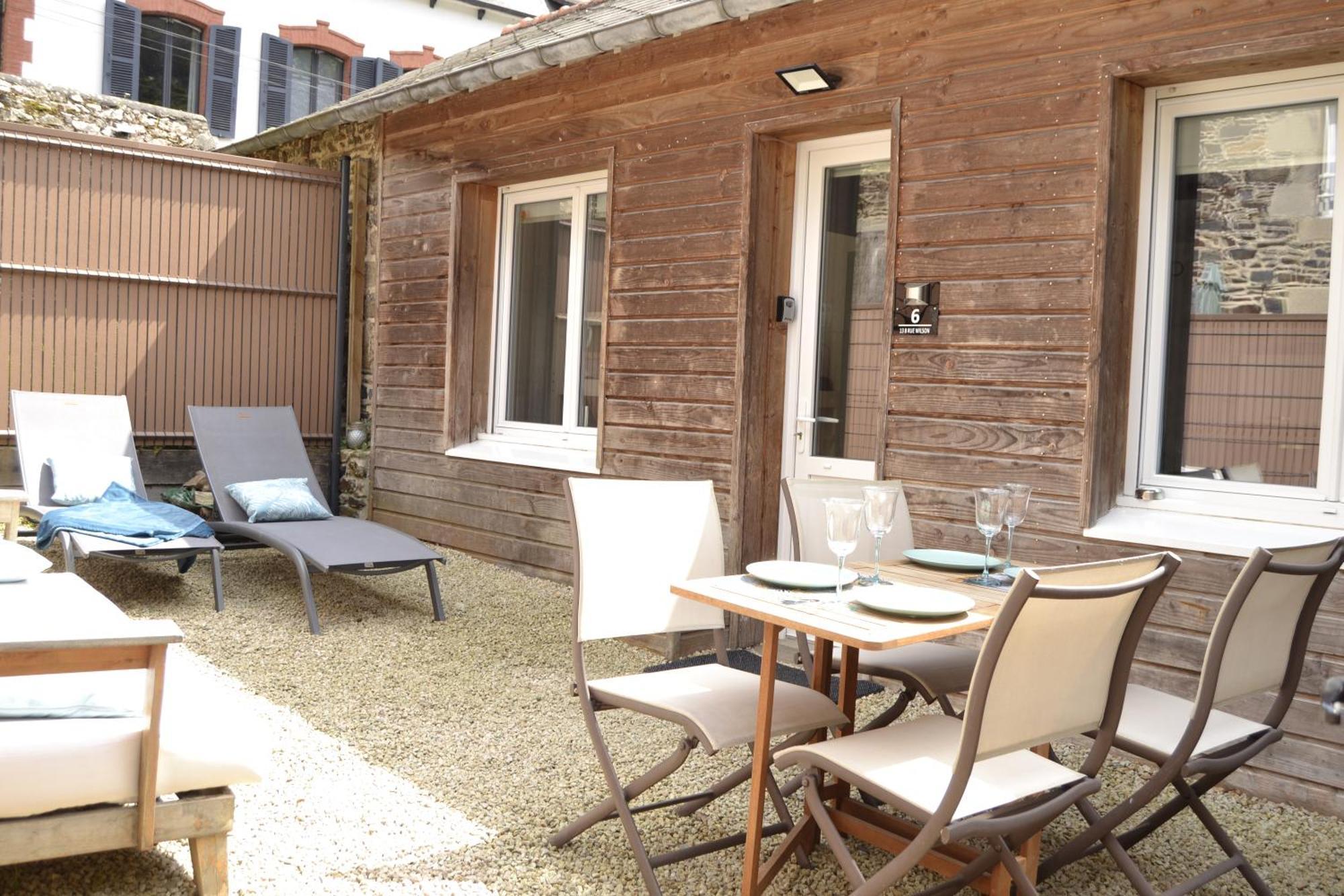 Charmante Petite Maison A 2 Pas De La Mer Maison 6 Биник Екстериор снимка